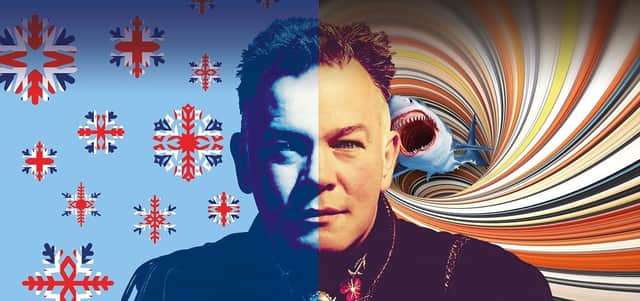 Stewart Lee performs at Chesterfield's Winding Wheel on Saturday, May 28, 2022.