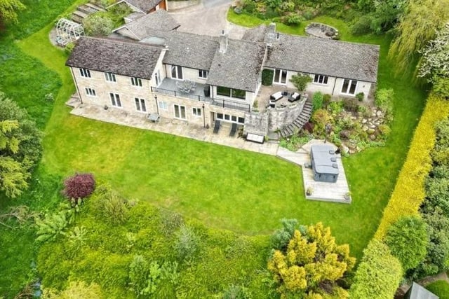 Situated in the heart of the Peak District with stunning views over the Hope Valley, this house in two acres of land is on the market for £1.895million. The six-bedroom house has been extended and refurbished by its current owners.  There is a landscaped level rear garden and seating terraces, which connect the living areas to the outdoors. Estate agent: Blenheim Park Estates, tel. 0114 4461701.