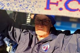 Lifelong Chesterfield FC fan Peter Makin was delighted to see the club clinch promotion back to the Football League. (Photo: Contributed)