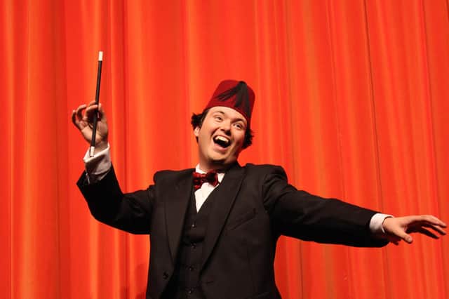 John Hewer in Just Like That! The Tommy Cooper Show touring to Chesterfeld's Pomegranate Theatre on March 25, 2022.