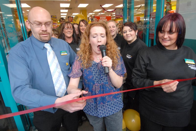 Jennie McAlpine, a long-standing Coronation Street star, opened the new Poundland in King Street 12 years ago. Were you there?