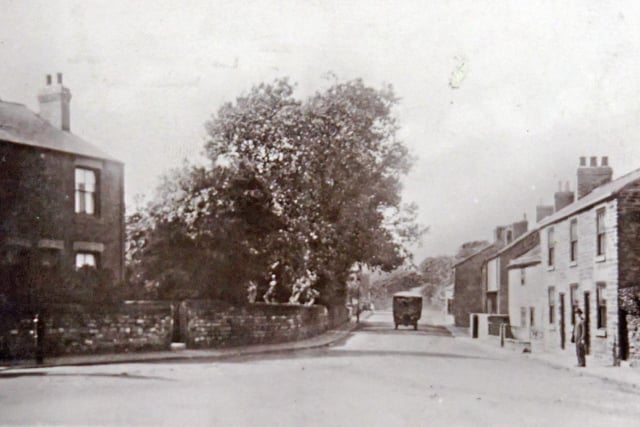 There were a lot fewer vehicles on the streets of Newbold in days gone by