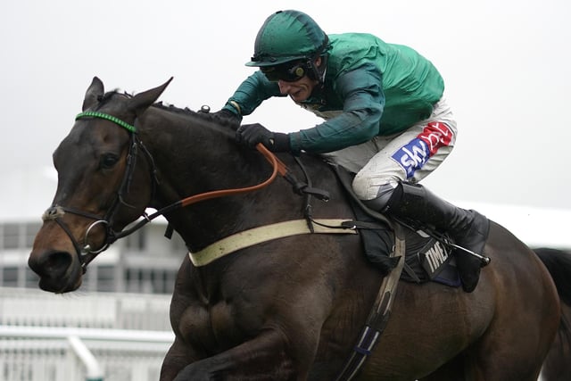 The handicapper has given a big chance to this 10yo considering he's 9lb lower than his peak when terrific performances at this meeting and the Cheltenham Festival suggested he was developing into a very smart stayer. The snag is that injury has restricted his appearances to only three in two years. But his comeback run last month was full of promise and a tilt at the National has always been on his agenda, according to trainer Ben Pauling and big-gun owners Simon Munir and Isaac Souede.