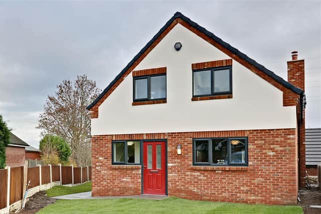 This four-bedroom detached home is now available to let, priced £1,350 per calendar month.