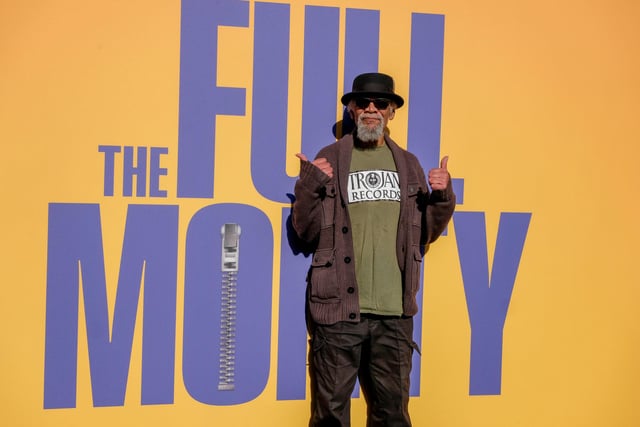 Paul Barber reprises his role as Horse in the Disney+ TV sequel to The Full Monty. He's pictured outside The Leadmill ahead of the premiere at the Showroom Cinema in Sheffield.