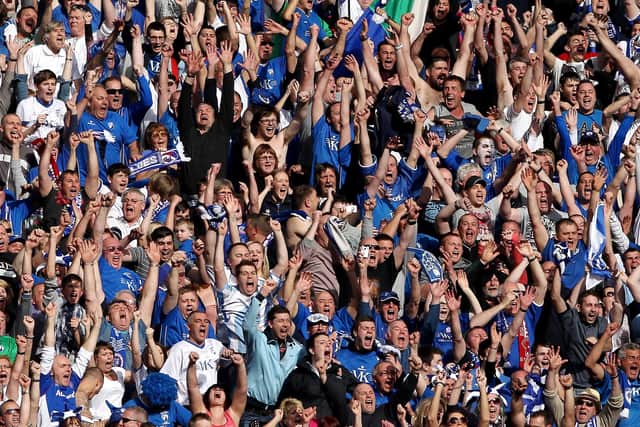 Spireites fans quickly snapped up tickets for Sunday's play-off semi-final.