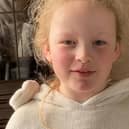 Emillie Taylor has had 14 operations since she was born with a congenital heart defect seven years ago