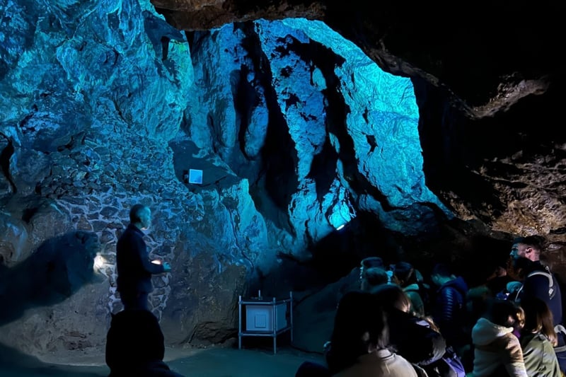 Visitors discovered how the Great Masson Cavern was formed and the techniques used by miners to extract lead ore.