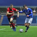 Joe Rowley made his first start for Chesterfield in 11 months in the defeat to Maidenhead United. Picture: Tina Jenner.