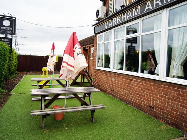 Rebecca said: “We’re also dog-friendly, so there’s a big jar of dog treats, bowls and some beds that they can sit in.”
