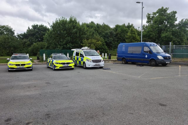On July 3, the DRPU tweeted: “Willington - joint operation between Derbyshire Roads Policing Unit and Staffordshire Roads Policing Unit today. Aimed at caravan checks but a few goods vehicles pulled in for a quick check as well. Several prohibited and one being driven by a wanted male! #Bonus #Arrested.”