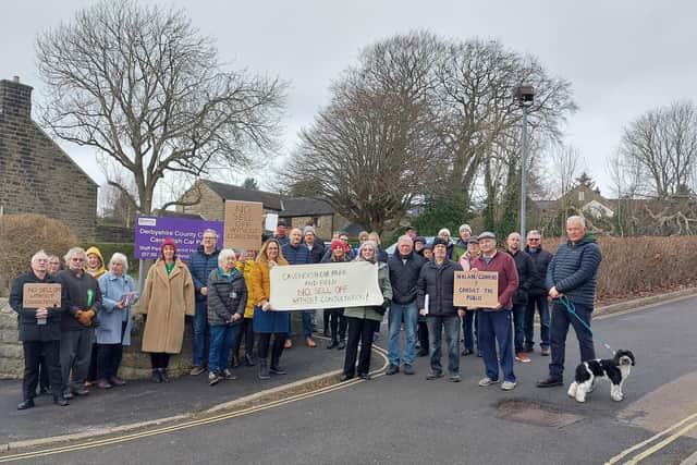 Residents formed the Cavendish Road Action Group after Derbyshire County Council (DCC) revealed plans to sell its staff car park and adjacent playing field at Cavendish.