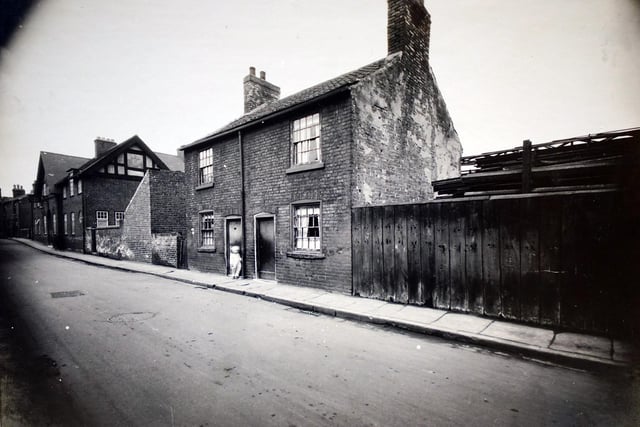 Factory Street in Brampton, taken in 1936