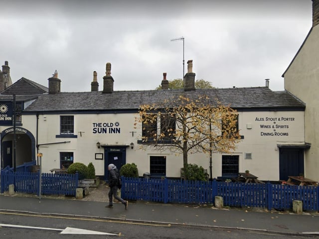 The Old Sun Inn has a 4.5/5 rating based on 839 Google reviews. One visitor said: “Best food, best beer and best dog-friendly pub we found on our trip.”
