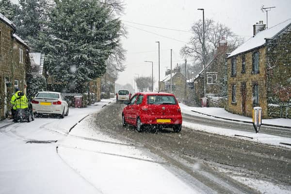The Met Office has issued a warning as a period of snowfall could bring some disruption across Derbyshire on Thursday and Thursday night.