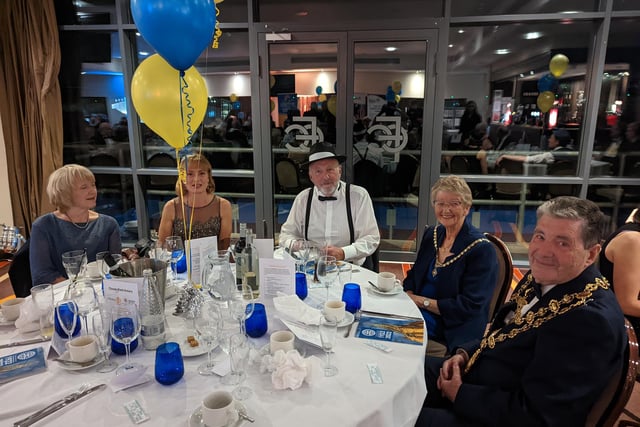 The Mayor and Mayoress of Chesterfield joined Chamber President Paul Davies at the event