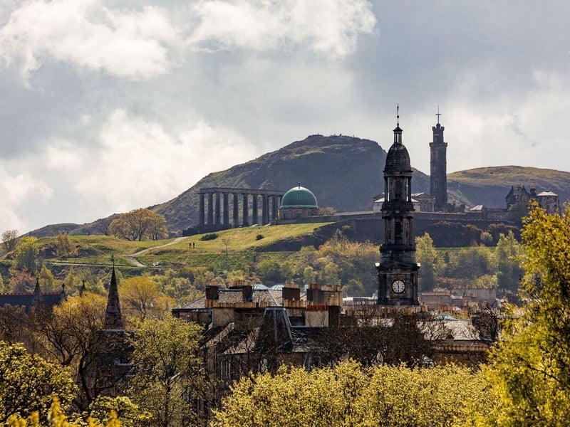 View across the city.