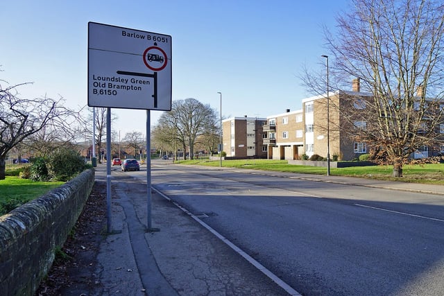 Newbold is the third most polluted area of Chesterfield - with an air quality score of 0.93.