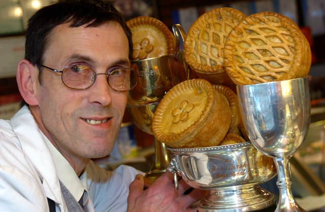 Who can you spot cooking or eating a pie in Sheffield over the years?