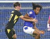 Chelsea loanee Kiano Dyer in his Man of the Match display against Manchester City U21s