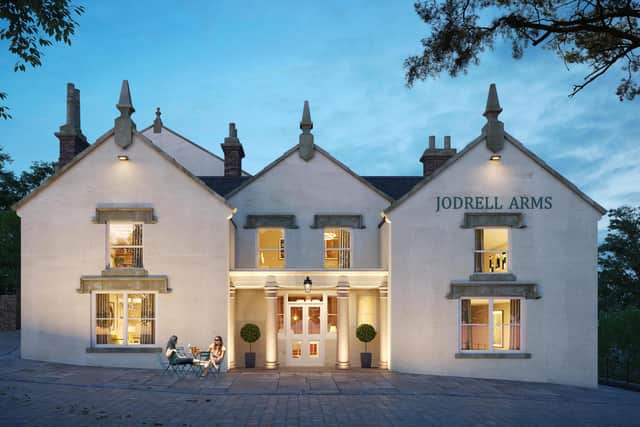 An architect's image of how the Jodrell Arms in Whaley Bridge will look once work is complete.
