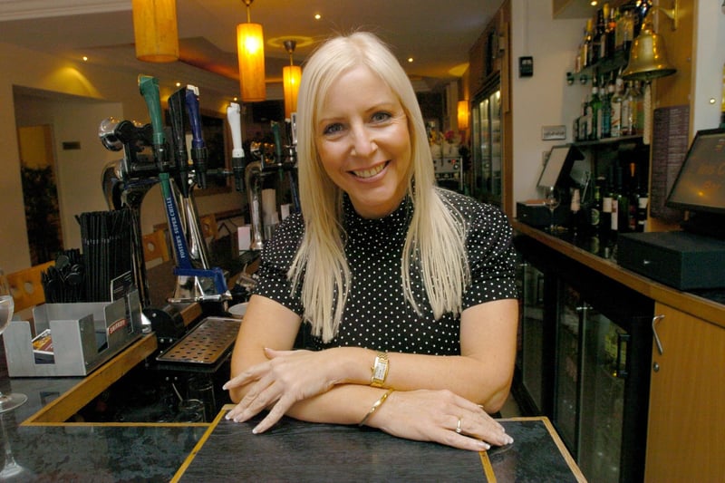 Deana Sampson pictured at the Isis Bar, Chesterfield in March 2006.