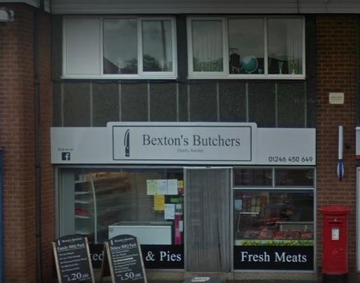 Bexton Butchers, HIgh Street, New Whittington, Chesterfield, S43 2AJ scored 4.8 out of 5 stars based on 39 Google reviews. Steve Garvey posted: "Bextons Butchers really is a quality establishment,  their selection of meats is really lovely and they don't cut any corners with their presentation."