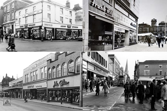 Seventies shops in Chesterfield
