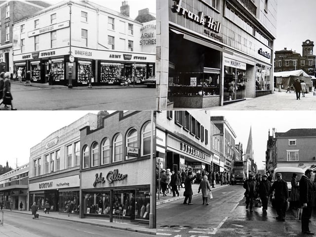 Seventies shops in Chesterfield