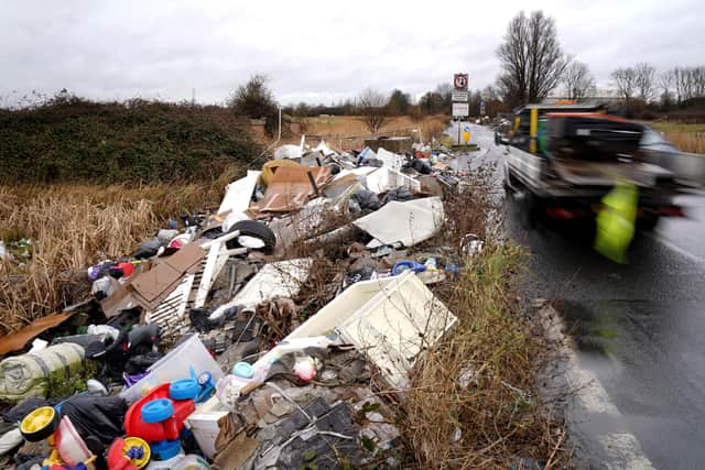 Figures from the Department for Environment, Food and Rural Affairs show there were 389 fly-tipping incidents in High Peak in the year to March 2023