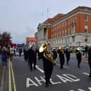 Ireland Colliery Band will head the May Day march, leaving Chesterfield Town Hall at 11am for New Square where a rally will take place (photo: NIck Rhodes)