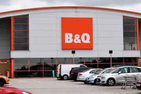 Chesterfield's B&Q in Spire Walk, which has reopened