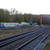 Travellers have been living on the car park park at Matlock train station