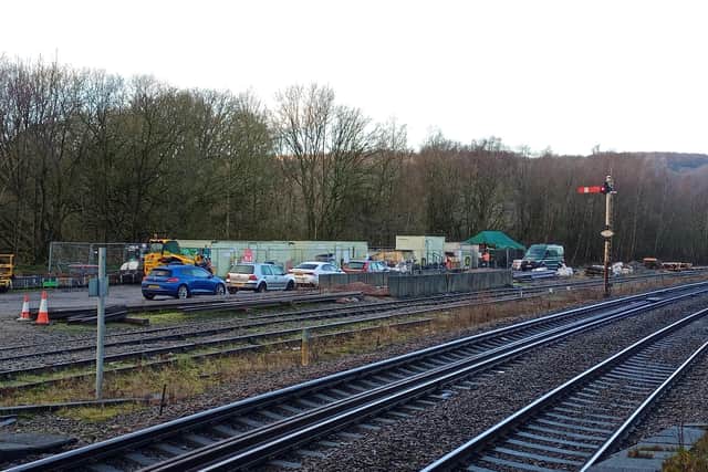 Travellers have been living on the car park park at Matlock train station