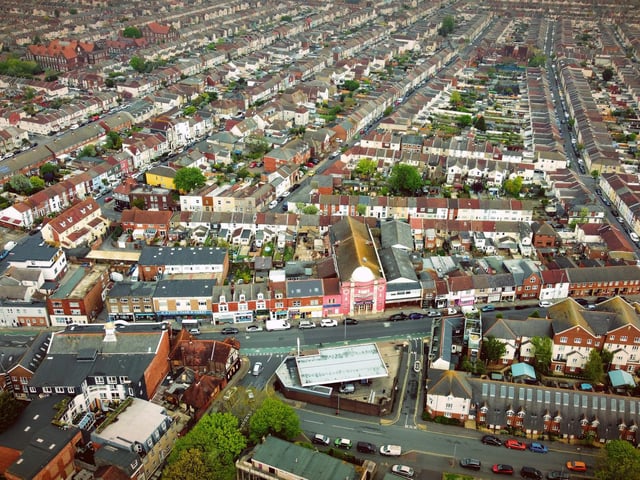 A very crammed and busy Northend
