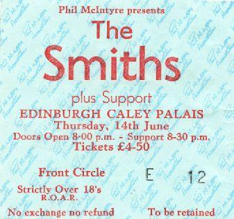 When the Manchester indie legends visited Edinburgh in 1984, they were at the peak of their powers. Morrissey, Johnny Marr and co played a truly unforgettable show, performing classics such as This Charming Man, Heaven Knows I'm Miserable Now, Hand In Glove, and What Difference Does It Make?