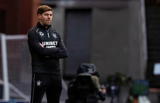 Steven Gerrard has a number of decisions to make regarding some of his Rangers players. Picture: SNS