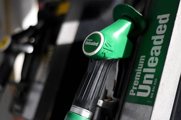 Many petrol stations are running out of fuel fast as people rush to fill up their tanks (Photo: ANTHONY DEVLIN/AFP via Getty Images)