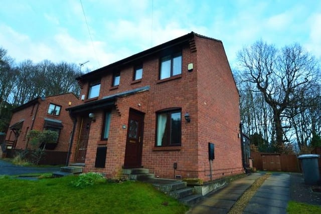This one-bedroom, semi-detached property, at 42 Abbeydale Garth, Kirkstall, has a guide price of £70,000-£80,000.