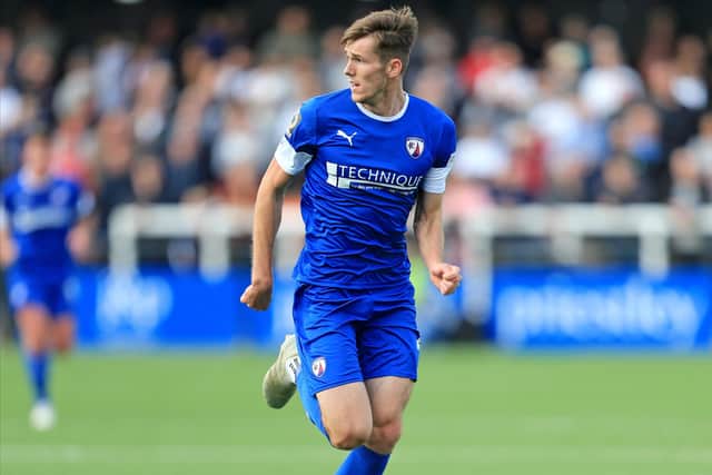 Former Chesterfield player Jack McKay is now at Curzon Ashton.