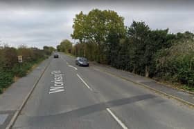 An accident has closed the route between Worksop and Chesterfield.