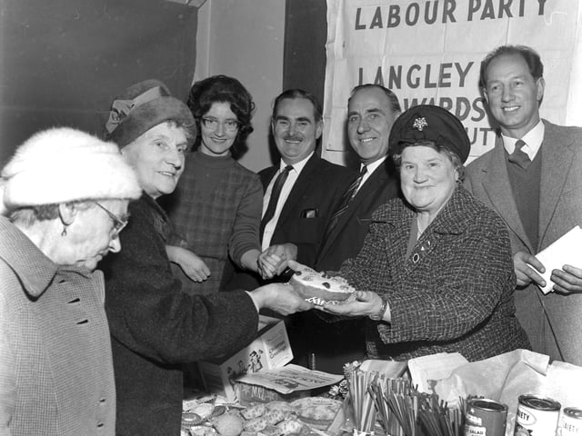 Heanor Labour Party bazaar, November 1966.
