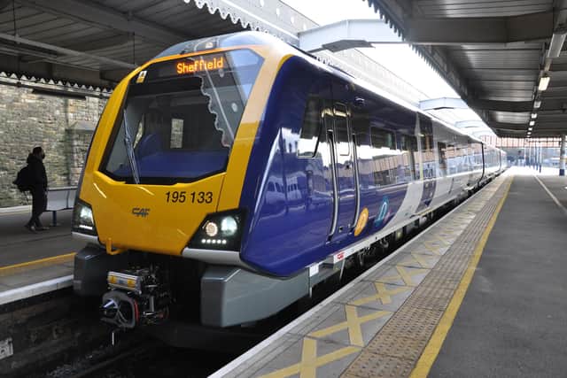 Train operator Northern runs services between Nottingham and Leeds, via Chesterfield and Dronfield.
