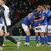 Chesterfield beat Gateshead 5-0 to go nine points clear at the top. Picture: Tina Jenner