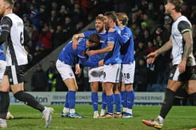 Chesterfield beat Gateshead 5-0 to go nine points clear at the top. Picture: Tina Jenner