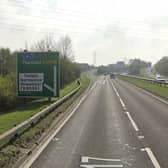 The crash occurred along the A617.
