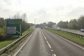 The crash occurred along the A617.
