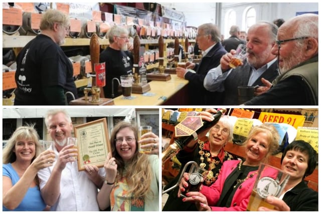 Recognise anyone you know in these photos taken at Rail Ale at Barrow Hill Roundhouse n 2017, Chesterfield CAMRA beer festival in 2009 and Ashover Old Poet's Corner in 2006.