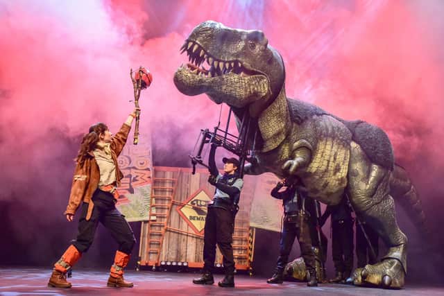 Dinosaur World Live visits Chesterfield's Winding Wheel Theatre on August 7 and 8, 2023.