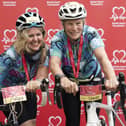 Sheena Jones and Mandy Sullivan completed the London to Brighton ride.